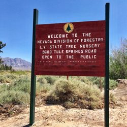 Nevada Division of Forestry LV State Tree Nursery - @ Nevada Division of Forestry LV State Tree Nursery - 4/8/18