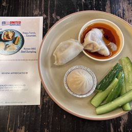 Korean BBQ Beef Dumplings Korean BBQ Beef Dumplings