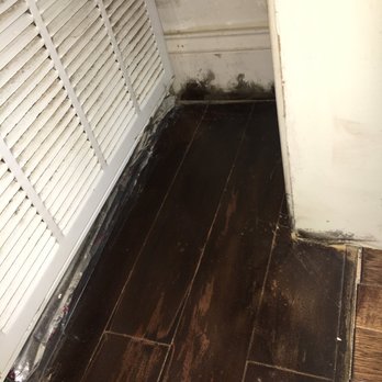 Armor Restoration and Building - Spray paint the floor. Color is not even - Damage Restoration Near Me