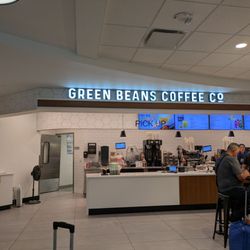 Green Beans Coffee - The counter
