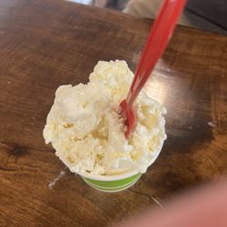Nitrogen infused ice cream