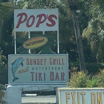 Pop's Sunset Grill - Seafood Near Me - Nokomis, Florida