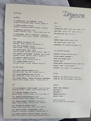 Menu photo 6 Tangerine Bistro Truckee, CA Menu photo 6 Tangerine Bistro Truckee, CA
