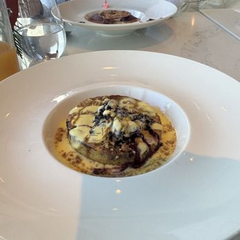 360 Restaurant - Haskap Berry and Québec Almond Tart - Canadian (New) Near Me - Toronto, Ontario 360 Restaurant - Haskap Berry and Québec Almond Tart - Canadian (New) Near Me - Toronto, Ontario