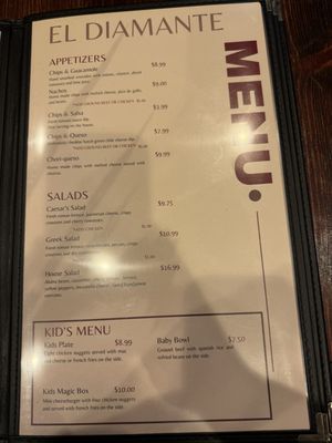 Menu photo 6 El Diamante Restaurant Carlsbad, NM Menu photo 6 El Diamante Restaurant Carlsbad, NM