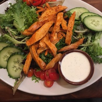 The Firepit Wood Fired Grill - Buffalo chicken salad w/ ranch dressing. - New American Near Me - Irwin, Pennsylvania The Firepit Wood Fired Grill - Buffalo chicken salad w/ ranch dressing. - New American Near Me - Irwin, Pennsylvania