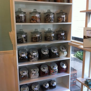 Mariette Chocolates - The wall of jarred goodies that greet you directly upon entering the store. (Try the brittle, it's delicious) - Chocolatiers & Shops Near Me - San Jose, California Mariette Chocolates - The wall of jarred goodies that greet you directly upon entering the store. (Try the brittle, it's delicious) - Chocolatiers & Shops Near Me - San Jose, California