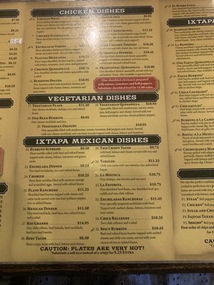 Menu photo 2 Ixtapa Bar & Grill Montgomery, AL Menu photo 2 Ixtapa Bar & Grill Montgomery, AL