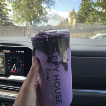 Happy House Tea - Purple Rain -taro - Bubble Tea Near Me - Anchorage, Alaska