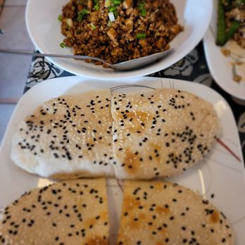 Dew Drop Inn - Lunch/Early Dinner @Dew Drop Inn; 12/12/2021 today. Shao Bing Sesame Bread Pockets (Pork & Tofu), Omg! I love this dish, SO GOOD!! - Chinese Near Me - Honolulu, Hawaii Dew Drop Inn - Lunch/Early Dinner @Dew Drop Inn; 12/12/2021 today. Shao Bing Sesame Bread Pockets (Pork & Tofu), Omg! I love this dish, SO GOOD!! - Chinese Near Me - Honolulu, Hawaii