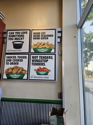 Menu photo 1 Wingstop San Fernando, CA