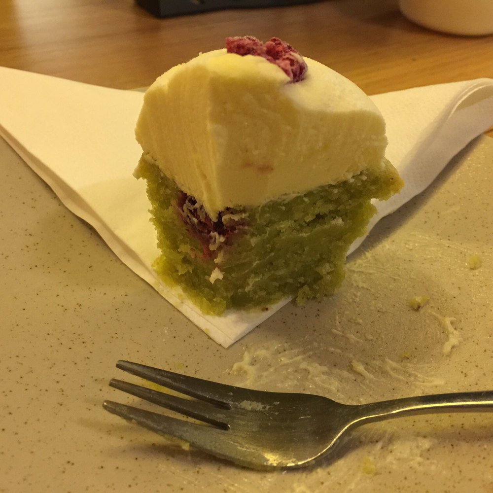 Dukes Coffee Roasters - Pistachio cupcake (almost gone!!) - Coffee & Tea Near Me - Melbourne, VIC Dukes Coffee Roasters - Pistachio cupcake (almost gone!!) - Coffee & Tea Near Me - Melbourne, VIC