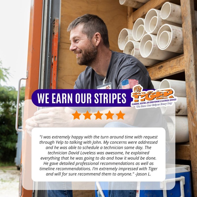 TIGER PLUMBING, HEATING, AIR CONDITIONING, & ELECTRICAL SERVICES