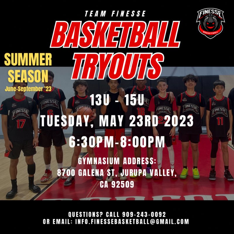 FINESSE BASKETBALL 68 Photos Eastvale, California Sports Clubs