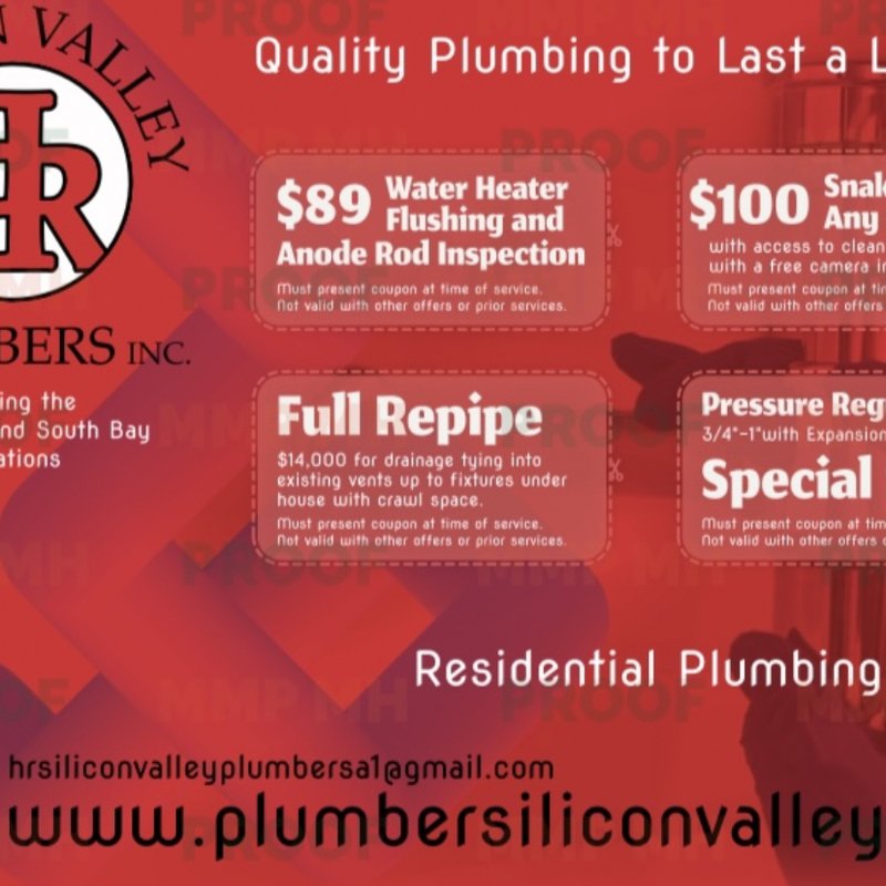 HR SILICON VALLEY PLUMBERS 66 Photos & 36 Reviews San Jose