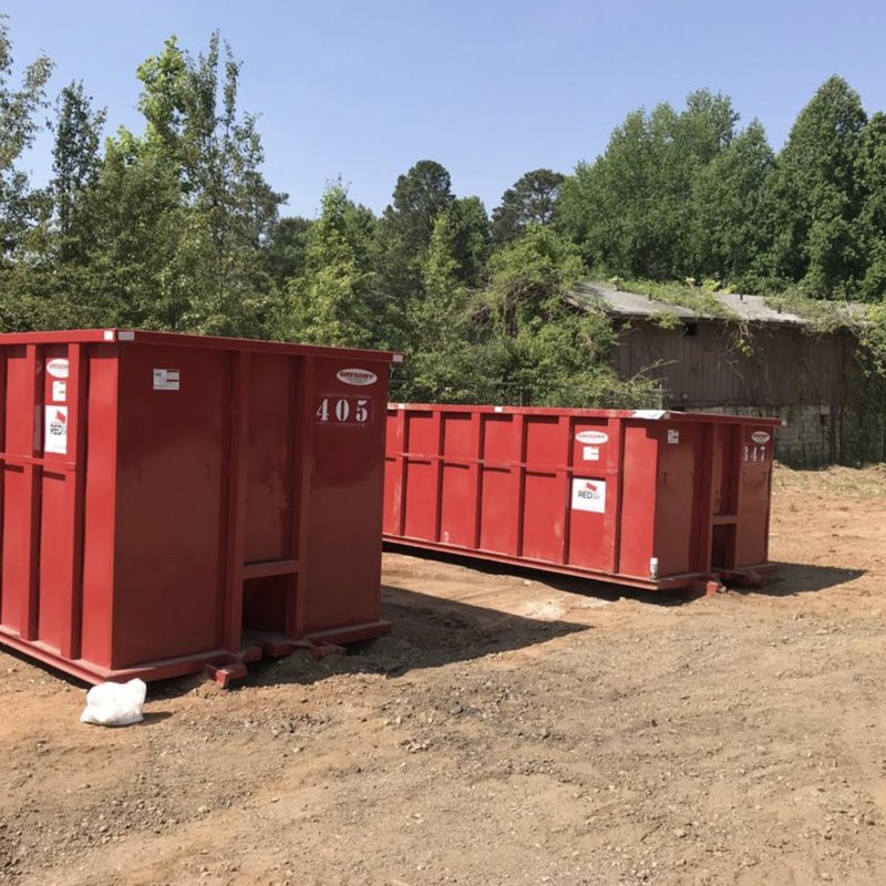 RED ROLL OFF CONTAINERS Request a Quote 10 Photos 3377 N Henry Blvd, Stockbridge,