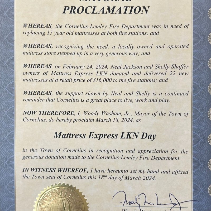 MATTRESS EXPRESS CORNELIUS Updated October 2024 35 Photos & 11