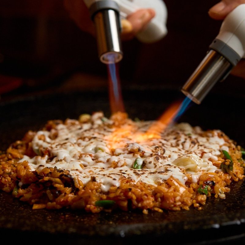 Finish up KBBQ experience with Kimchi Fried Rice!!