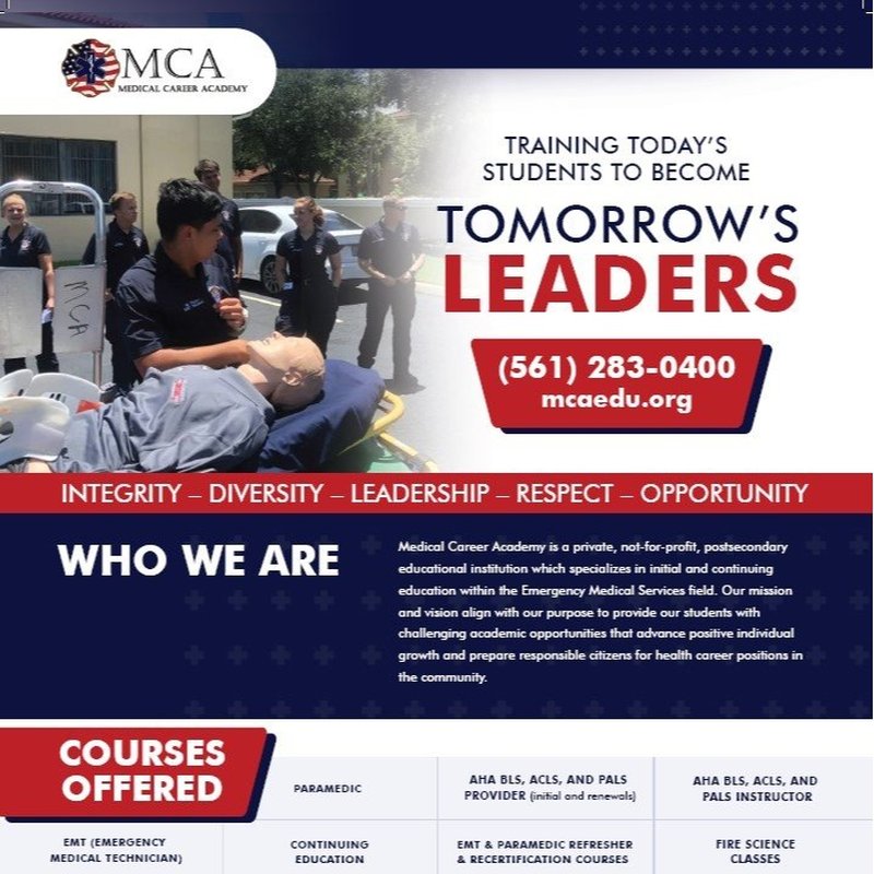 MEDICAL CAREER ACADEMY Updated September 2024 41 Photos 7741 N Military Trl, Palm Beach