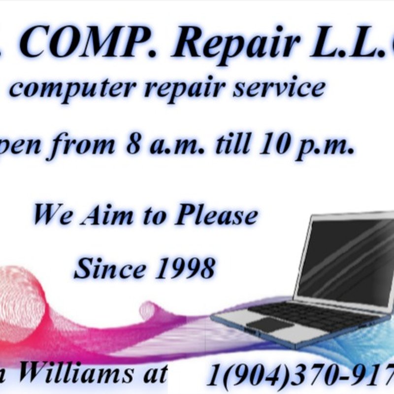 WILLIAMS COMPUTER REPAIR Jacksonville, Florida IT Services & Computer Repair Phone Number