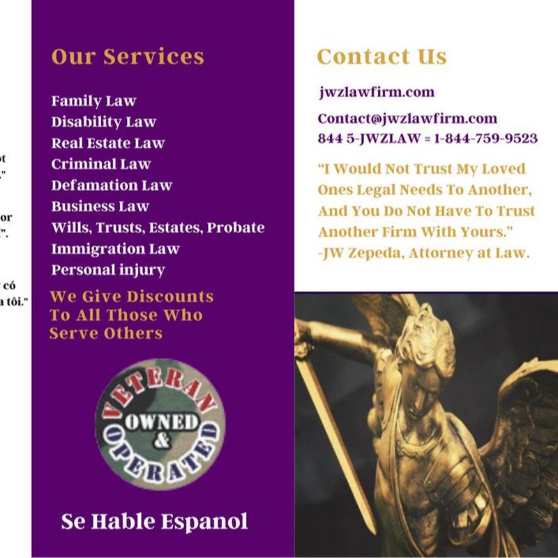 JW ZEPEDA LAW FIRM 12 Photos 401 E Sonterra Blvd, San Antonio