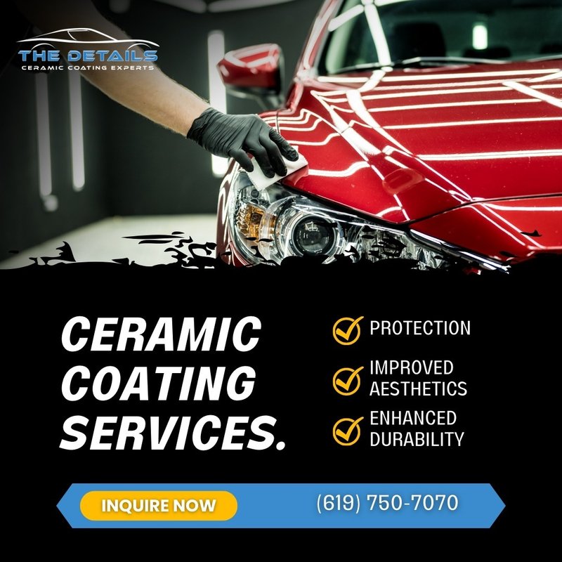 THE DETAILS CERAMIC COATING EXPERTS 34 Photos 206 Greenfield Dr, El