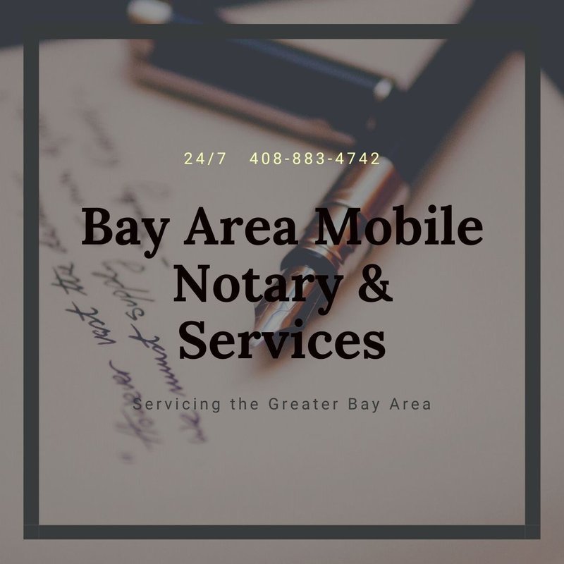 BAY AREA MOBILE NOTARY & SERVICES Updated August 2024 Menlo Park