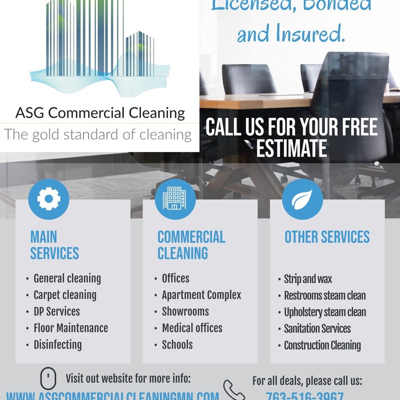 ASG COMMERCIAL CLEANING Updated August 2024 17 Photos 17422
