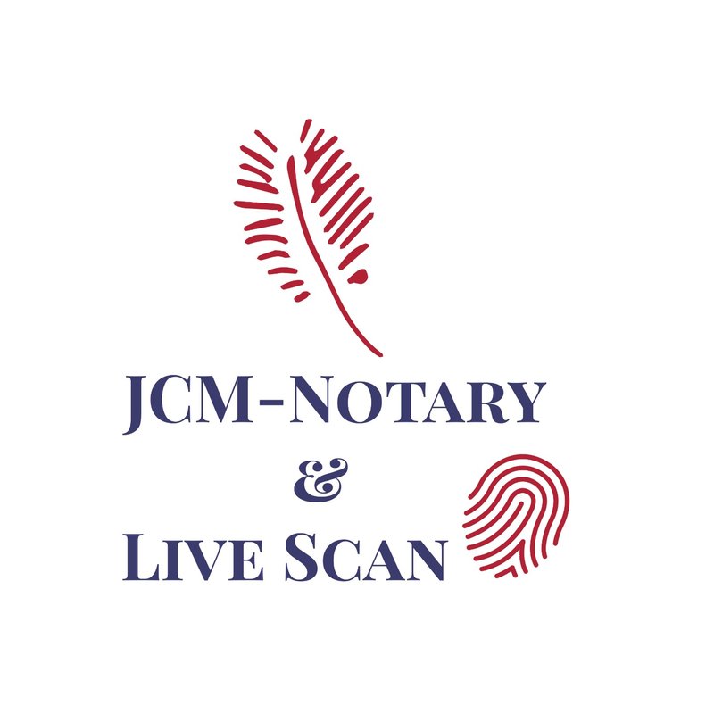 JCMNOTARY & LIVE SCAN Updated October 2024 El Dorado Hills