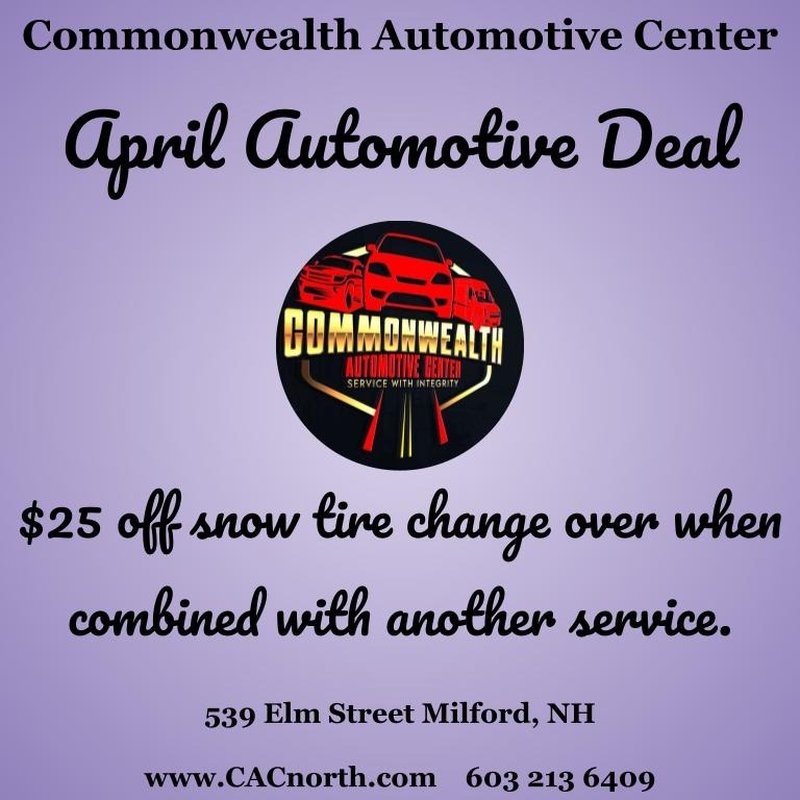 COMMONWEALTH AUTOMOTIVE CENTER Updated October 2024 539 Elm St