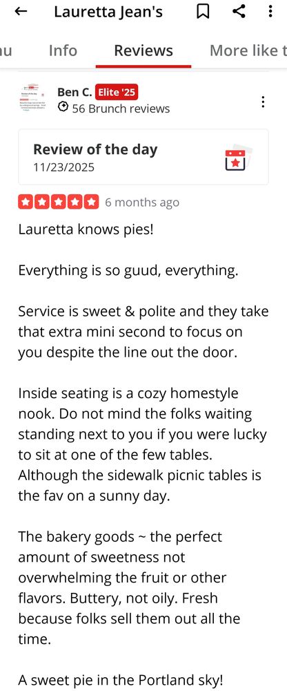 Yelp User Profile Pic