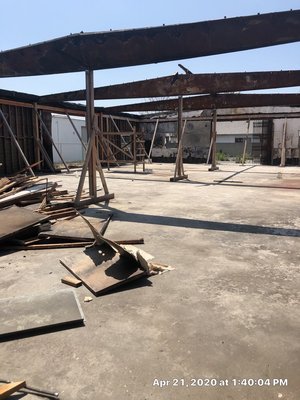 Fire Damage Remodel Commercial - The remodel was done on a 7000 sq. ft. warehouse in El Monte.  The entire building burned down and we did the construction to bring it back to original condition.