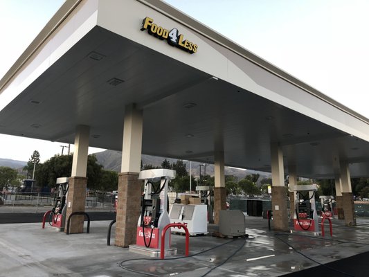 Food 4 Less Gas Station Cleaning - Jetstream Power Wash teamed up with Petro Builders, Inc. (A large gas station building company) to power wash and steam clean a brand new Food 4 Less gas station! This cleaning took place a couple days prior to the grand opening! All concrete was steam cleaned at 250 degrees! Our team also washed down the building kiosk, overhead canopy, parking lot areas and the trash enclosure areas!
The customer was so happy with the work that we signed a bi-weekly contract to maintain the value and appearance of this new gas station!
Call the gas station cleaning professionals at Jetstream Power Wash for a free quote! Food 4 Less Gas Station Cleaning - Jetstream Power Wash teamed up with Petro Builders, Inc. (A large gas station building company) to power wash and steam clean a brand new Food 4 Less gas station! This cleaning took place a couple days prior to the grand opening! All concrete was steam cleaned at 250 degrees! Our team also washed down the building kiosk, overhead canopy, parking lot areas and the trash enclosure areas!
The customer was so happy with the work that we signed a bi-weekly contract to maintain the value and appearance of this new gas station!
Call the gas station cleaning professionals at Jetstream Power Wash for a free quote!