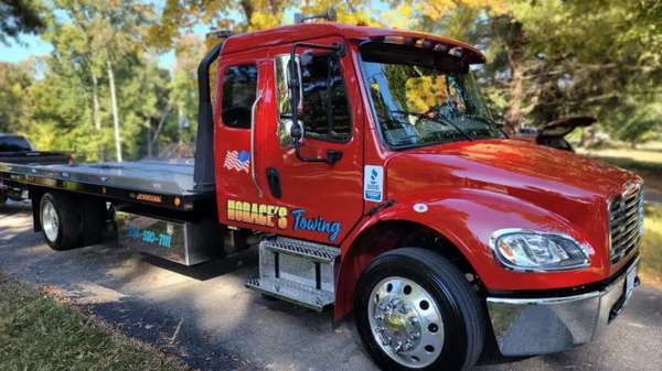We Offer Emergency Services and Military Discounts - Whether you need light-duty towing, a tire change, or quick lockout solutions, Horace's Towing is equipped to handle all your roadside emergencies. Our team is ready to deliver fast, efficient service to get you back on the road safely and swiftly. We Offer Emergency Services and Military Discounts - Whether you need light-duty towing, a tire change, or quick lockout solutions, Horace's Towing is equipped to handle all your roadside emergencies. Our team is ready to deliver fast, efficient service to get you back on the road safely and swiftly.