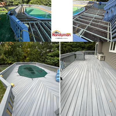Decks - Replacement
New Installation
Repairs
Pressure Washing Decks - Replacement
New Installation
Repairs
Pressure Washing