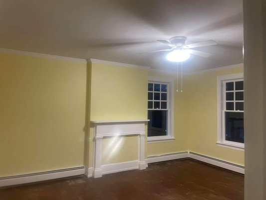 Historical York project - This was Harrs painting very first project.  Many hours went into it, but turned out very nice. Located in York pennsylvania , house was built in the late 1800s