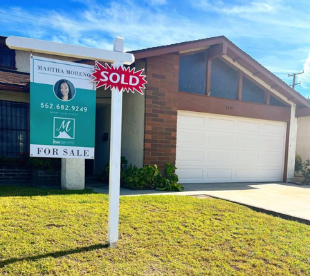 Sold Properties - Helping wonderful families, with selling and buying their home's with incredible customer service and care.
Treating our clients with the upmost respect and at the same time, being very diligent with the Real Estate
market to ensure our clients get the best deals possible. We will go above and beyond to make sure your
Real Estate needs are taken care of. In a world full of options, I am grateful you choose us to serve you. My
service areas of focus include Downey, Long beach, Lakewood, Whittier, and Norwalk. - Martha Moreno