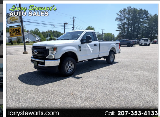 2022 Ford Super Duty F-250 SRW XLT 4WD Reg Cab 8' Box - Stock #: 9956-CP
Vin: 1FTBF2B6XNEF71509
Year: 2022
Make: Ford
Model: Super Duty F-250 SRW
Trim: XLT 4WD Reg Cab 8' Box
Mileage: 24,377
Fuel: Gasoline
Cylinders: 8 2022 Ford Super Duty F-250 SRW XLT 4WD Reg Cab 8' Box - Stock #: 9956-CP
Vin: 1FTBF2B6XNEF71509
Year: 2022
Make: Ford
Model: Super Duty F-250 SRW
Trim: XLT 4WD Reg Cab 8' Box
Mileage: 24,377
Fuel: Gasoline
Cylinders: 8