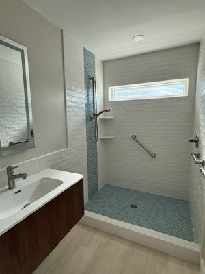 Bathroom Remodels - These are just a few of our renovations that were done recently.