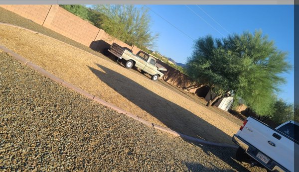 Before and After - This is a before and after of a sod removal project. Turf installs make a huge difference and improve the look of any yard. Before and After - This is a before and after of a sod removal project. Turf installs make a huge difference and improve the look of any yard.