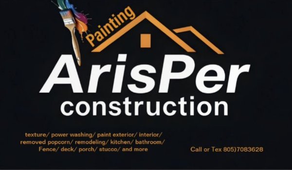 Business card. - business card, specialist in construction, remodeling, and painting.