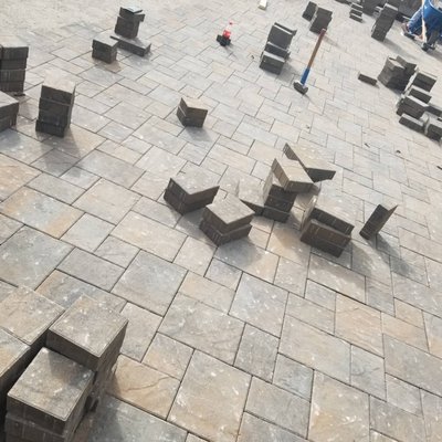 Patio and walkway pavers - In this project we did demolition of previous patio and walkway was concrete due to cracks and simple look homeowner got tired of it and decided to go for pavers . Patio and walkway pavers - In this project we did demolition of previous patio and walkway was concrete due to cracks and simple look homeowner got tired of it and decided to go for pavers .