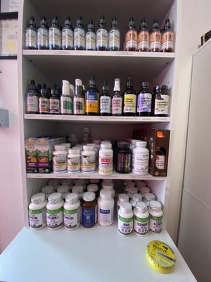 I Have All Different Kinds Of Herbs & Supplements! - Did you know that there are a number of herbs and supplements that can help with things like:
Boosting immunity
Alleviating cold and flu symptoms
Managing pain
Managing inflammation
Reducing stress
Eliminating insomnia
Easing menstrual flow
There are also herbal supplements that can help to alleviate mood disorders like depression or anxiety.
** It’s never advised to completely stop your current psychiatric medications, you should always be under the care of a licensed professional whenever taking any mood elevating supplements or medications.
I only carry high quality bioavailable brands such as: Designs For Health, Organic Olivia and more. Supplement quality should always be high to ensure you are getting only the best.
Head Over To My Website Dr.ZelinaMedina.com if you would like to learn more. I Have All Different Kinds Of Herbs & Supplements! - Did you know that there are a number of herbs and supplements that can help with things like:
Boosting immunity
Alleviating cold and flu symptoms
Managing pain
Managing inflammation
Reducing stress
Eliminating insomnia
Easing menstrual flow
There are also herbal supplements that can help to alleviate mood disorders like depression or anxiety.
** It’s never advised to completely stop your current psychiatric medications, you should always be under the care of a licensed professional whenever taking any mood elevating supplements or medications.
I only carry high quality bioavailable brands such as: Designs For Health, Organic Olivia and more. Supplement quality should always be high to ensure you are getting only the best.
Head Over To My Website Dr.ZelinaMedina.com if you would like to learn more.