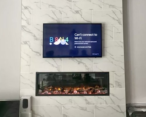 TV Mounting & Installation - We make TV mounting fast, easy, and worry-free—anywhere in your home or business. From brick and steel to any wall type, we ensure your TV is securely mounted with all wires hidden for a clean, polished look.
Our clients are always our #1 priority. We believe in treating everyone with respect and making sure your experience is hassle-free from start to finish. That’s why we’re available 7 days a week, offering same-day availability to fit your schedule and needs.
Choose us for outstanding service, clean results, and a commitment to your satisfaction every step of the way. Take a look at some recent projects and contact us today. TV Mounting & Installation - We make TV mounting fast, easy, and worry-free—anywhere in your home or business. From brick and steel to any wall type, we ensure your TV is securely mounted with all wires hidden for a clean, polished look.
Our clients are always our #1 priority. We believe in treating everyone with respect and making sure your experience is hassle-free from start to finish. That’s why we’re available 7 days a week, offering same-day availability to fit your schedule and needs.
Choose us for outstanding service, clean results, and a commitment to your satisfaction every step of the way. Take a look at some recent projects and contact us today.