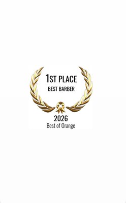 Orange’s Best Barbershop 2025 & 2026 - We’re honored to be named Orange’s Best Barbershop of 2025 & 2026! Thank you to our amazing clients and community for your continued support. We couldn’t have done it without you! Orange’s Best Barbershop 2025 & 2026 - We’re honored to be named Orange’s Best Barbershop of 2025 & 2026! Thank you to our amazing clients and community for your continued support. We couldn’t have done it without you!