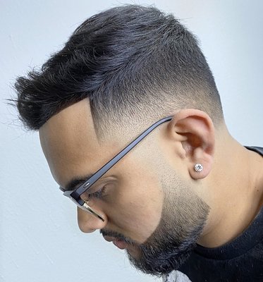 Haircuts - Some Of Our Detailed Work, We Specialize In Scissor, Clipper & Razor Work.  Any Haircut Or Shave Service At Your Request
