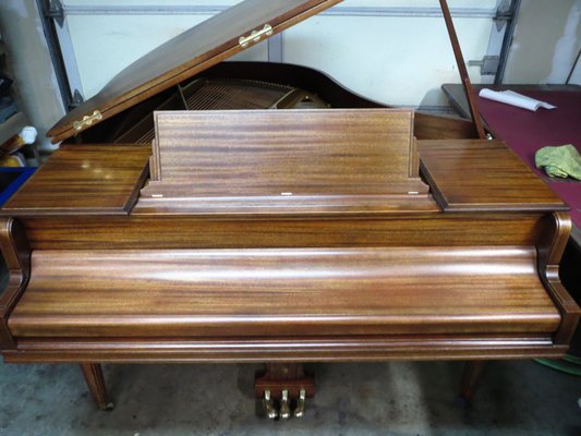 Chickering piano - This Chickering piano lid and front had sun damage. it was stripped and refinished. Chickering piano - This Chickering piano lid and front had sun damage. it was stripped and refinished.