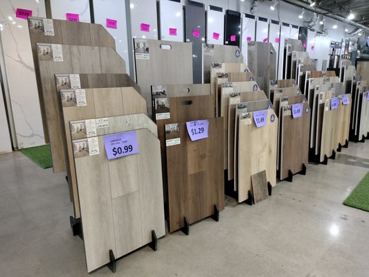 Flooring - Check out our wide selection of waterproof vinyl flooring in various thicknesses – perfect for any home or rental upgrade. Prices start as low as $0.99/sqft.