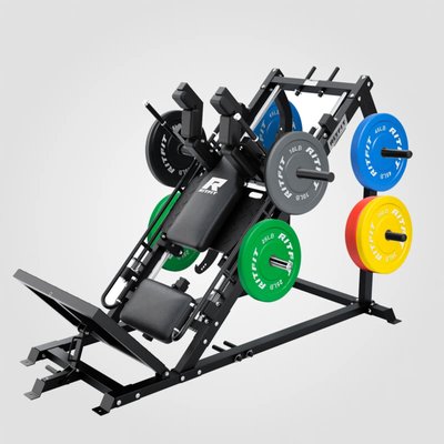 Gazelle Pro 3-In-1 - The GAZELLE PRO combines leg press, hack squat, and calf raise exercises in one machine. This versatile design saves space and money, providing a complete lower body workout that targets multiple muscle groups for improved strength and muscle tone. Perfect for maximizing home gym efficiency. Gazelle Pro 3-In-1 - The GAZELLE PRO combines leg press, hack squat, and calf raise exercises in one machine. This versatile design saves space and money, providing a complete lower body workout that targets multiple muscle groups for improved strength and muscle tone. Perfect for maximizing home gym efficiency.