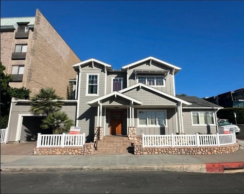 La Jolla Exterior Update - High visibiity corner in La Jolla was given a beautiful update.
